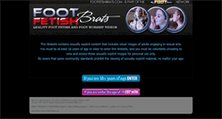 Desktop Screenshot of footfetishbrats.com